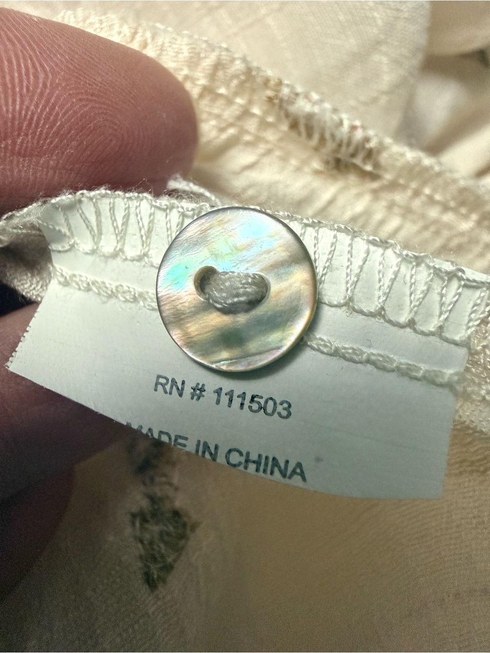 Hope Springs Embroidered Gauze Blouse - Picture 9 of 9